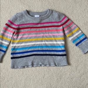 GAP striped sweater